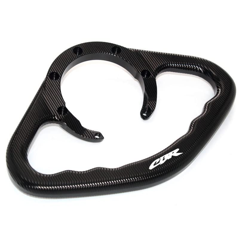 VACSAX Asas de Mano for pasajeros, manija de Barra de Agarre de Tanque for Honda CBR 600RR CBR600RR 600RR 2003-2013 2004 2005 2006 2007 2008 2009 F5 (Color : Black)