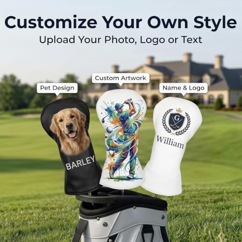 Custom Name/Text Golf Covers