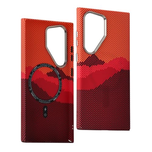 Coque de téléphone Samsung S24 antichoc PC carbone induction