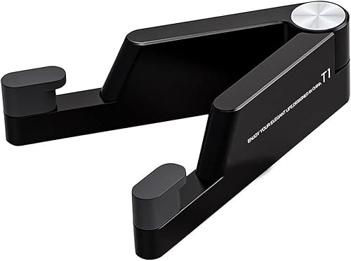 Miniatura 1 de MONEER Soporte universal para teléfono celular soporte plegable de aleación de aluminio portátil de tamaño mini para escritorio compatible con todos