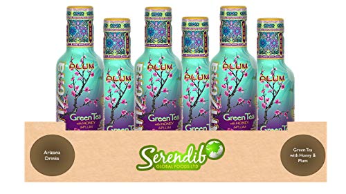 Lot de 6 Arizona Green Tea 500 ml