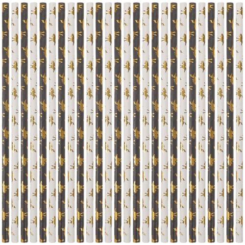 Pitillos de papel desechables 20 cm 100 pcs miniatura 1