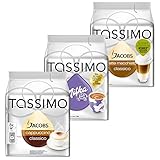  Tassimo Cream Collection, 3 Sorten, Kaffee, Kakao, Milchkaffee, Kapseln, 24 T-Discs