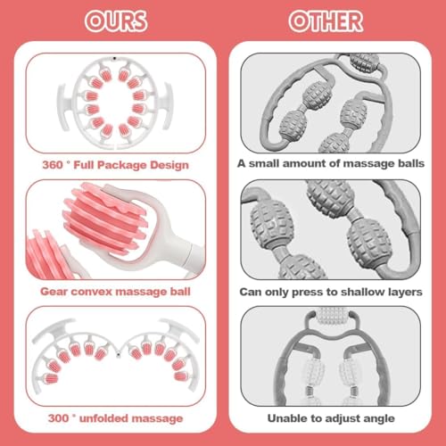 DRUCILA Cellulite Massager, 360° Coverage Anti Cellulite Massager with 12 Rollers, Manual Massage Roller Anti-Cellulite Massage Devices for Legs, Glutee, Arms, Thighs & Abdomen. - Image 6 thumbnail