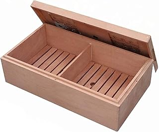 Cigar Humidor Cedar Wood Cigar Box Without Paint Cigar Cabinet Cigar Box Sealed Thickening Cigar Humidor