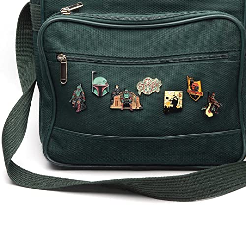 Star Wars The Book Of Boba Fett Metal-Based With Enamel 7 Pin Set. Comes In A 14.2X12.5Cm Officially Licensed Box (Amazon Exclusive), Multi Color #TOP2