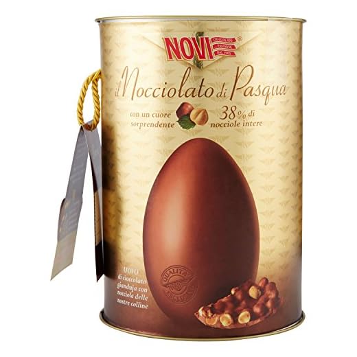 Novi Uovo Di Cioccolato Nocciolato 370G