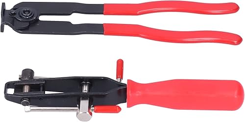 Miniatura 5 de Walfront Juego de 2 abrazaderas de junta CV, herramienta de alicates de banda de arranque tipo oreja de metal para fabricación de automóviles