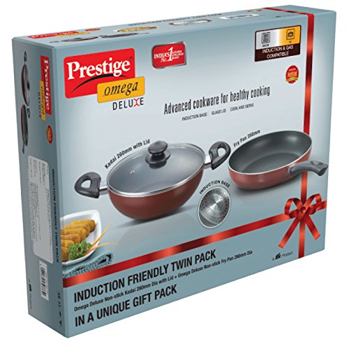 Prestige Omega Deluxe Twin Pack - Kadai 