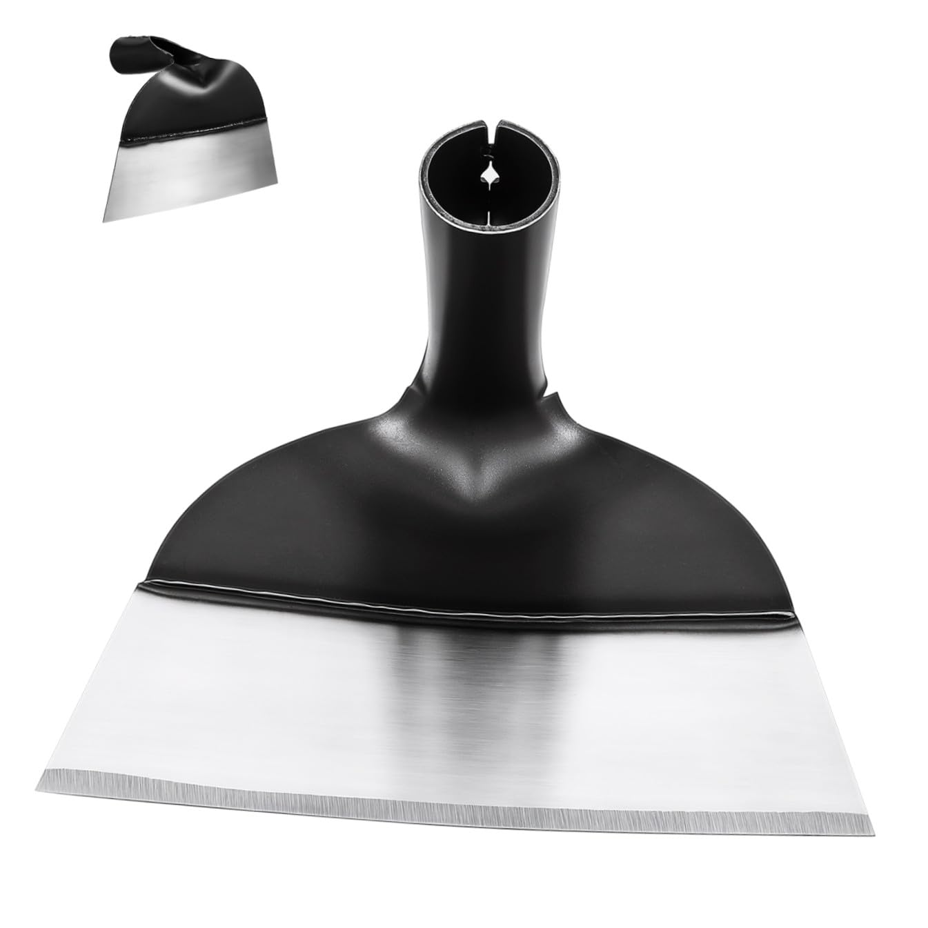 VANZACK Strumento da Giardino Robusto in Acciaio per Diserbo Pesante senza Manico, Attrezzo Versatile per Agricoltori e Giardinieri, per Lavorare Terreno e Rimuovere Erbacce