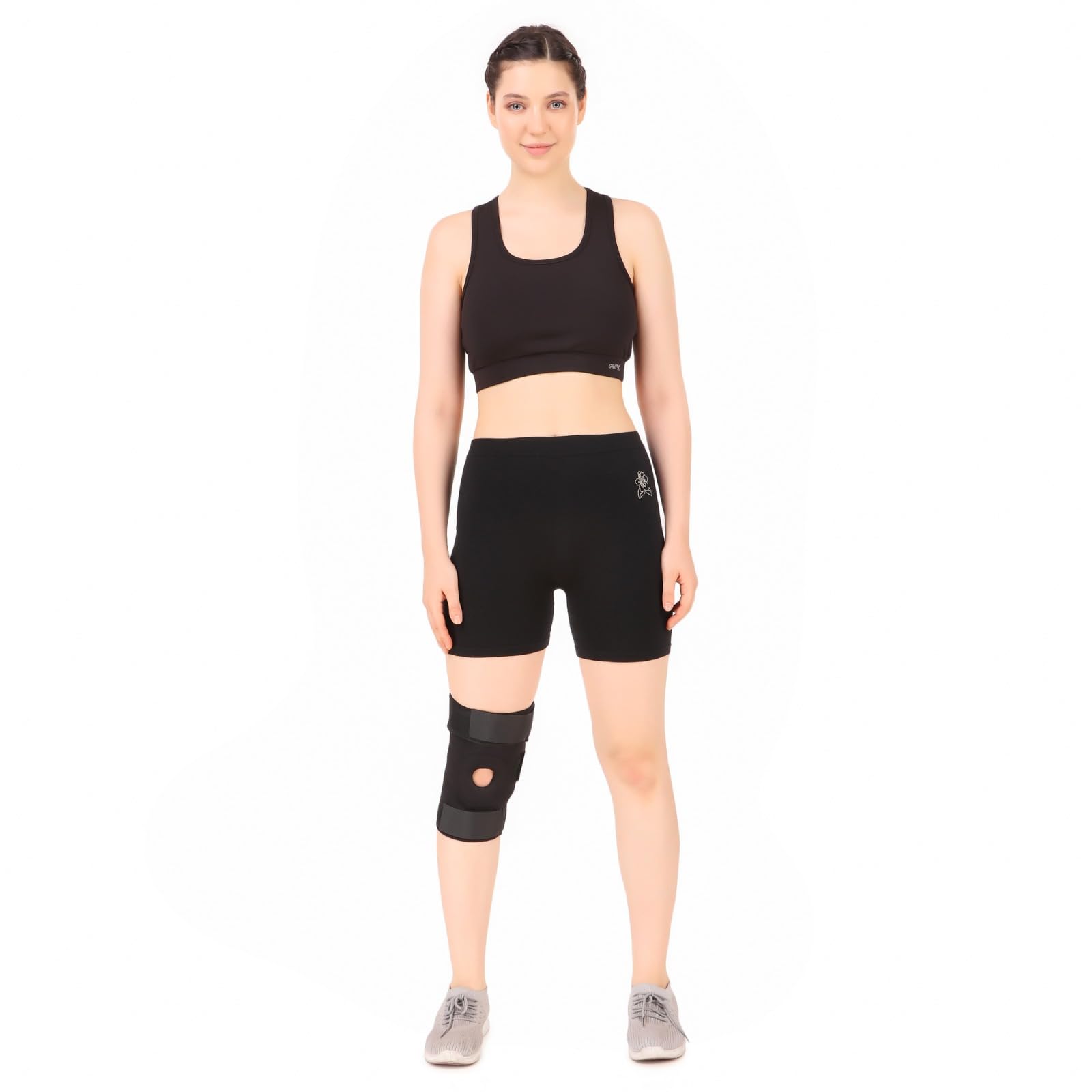 Buy Medilink Open Patella Knee support with hinges, Hinged knee
