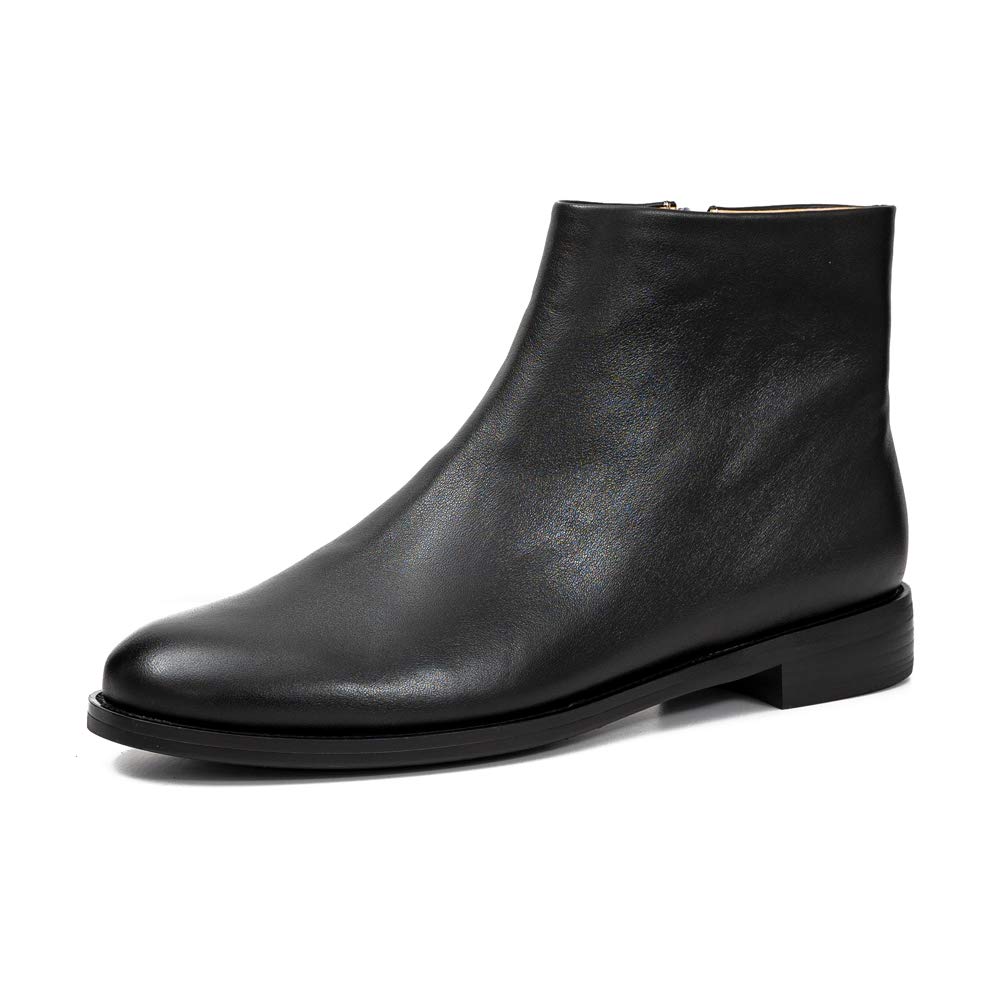 ONEENOWomen's Minimalist Leather Ankle Boots