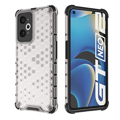 Image of Glasgow Back Case Cover Compatible with Realme GT Neo2 5G (Stylish Design) - Transparent