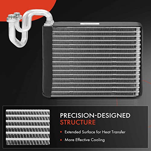 A-Premium A/C Evaporator Core Compatible With Acura El 2001-2005 & Honda Civic 2001-2005, Crv Cr-V 2002-2006, Element 2003-2011, With Pressing Plate #TOP4