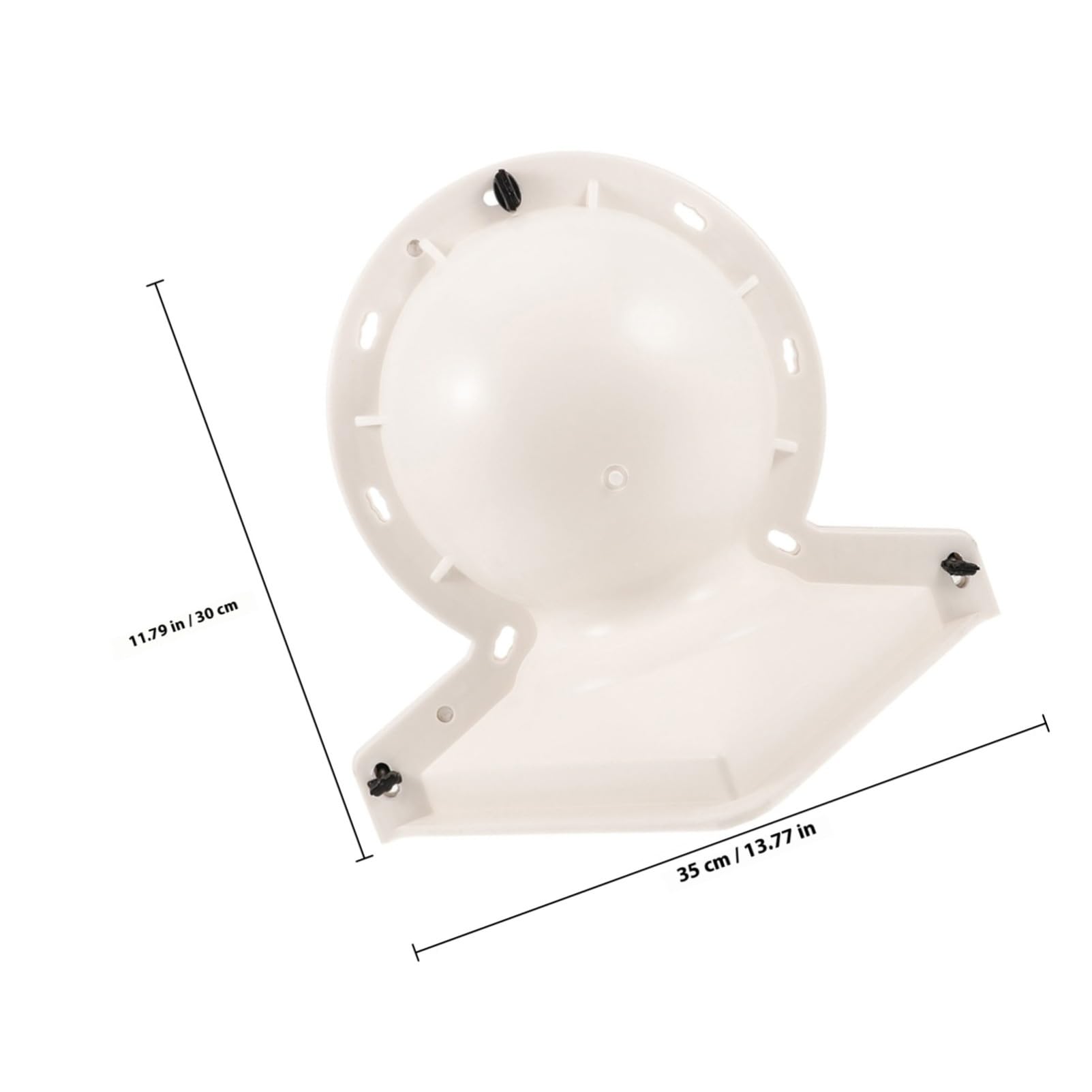 Molde de Hormigón Esférico para Decoración de Balcón y Jardín