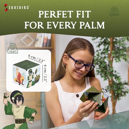Image of Shashibo Avatar The Last Airbender Magnetic Puzzle Cube, Sensory Fidget Toy