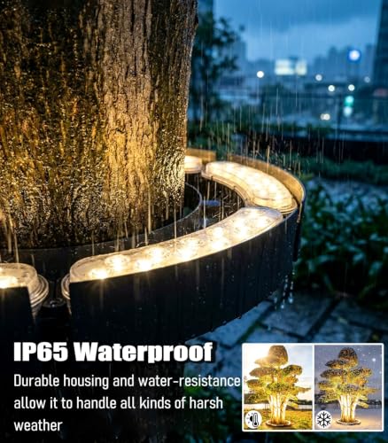 Focos LED exteriores para árboles que evitan parpadeos gracias al estabilizador 5