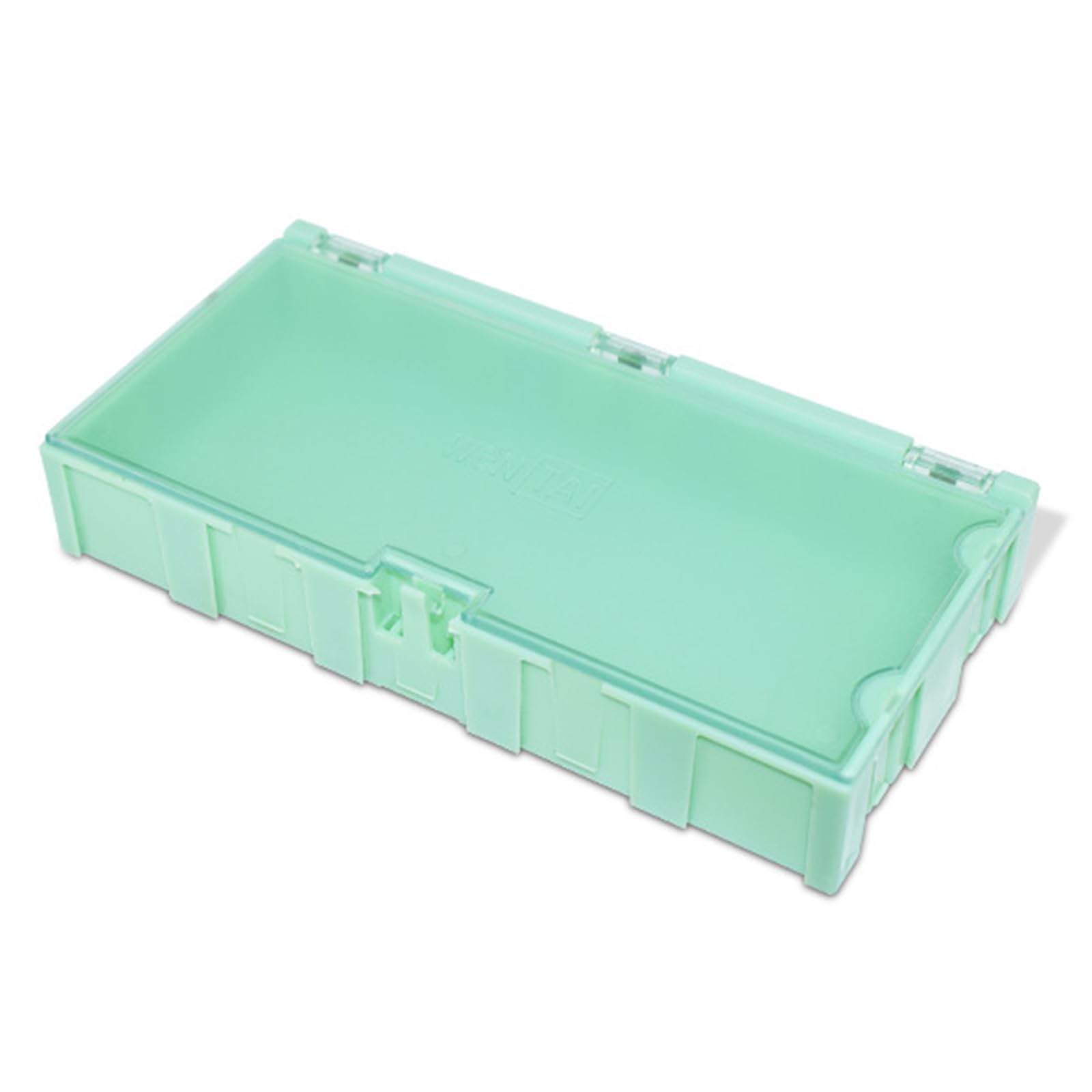 Stackable Compartment Box Electronic Components Box Ideal for Storing Rings Resistors Nut Bolts and Storage