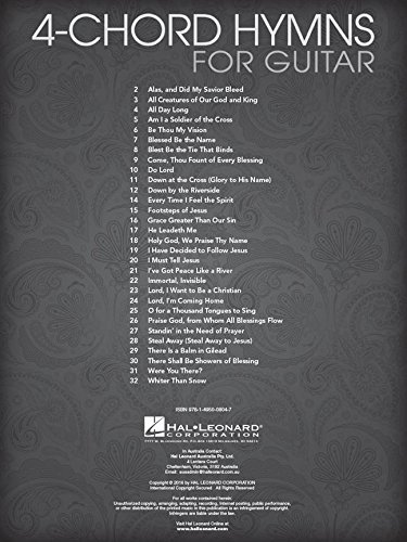 4-Chord Hymns for Guitar: Play 30 Hymns with Four Easy Chords: G-C-D-Em - Image 3