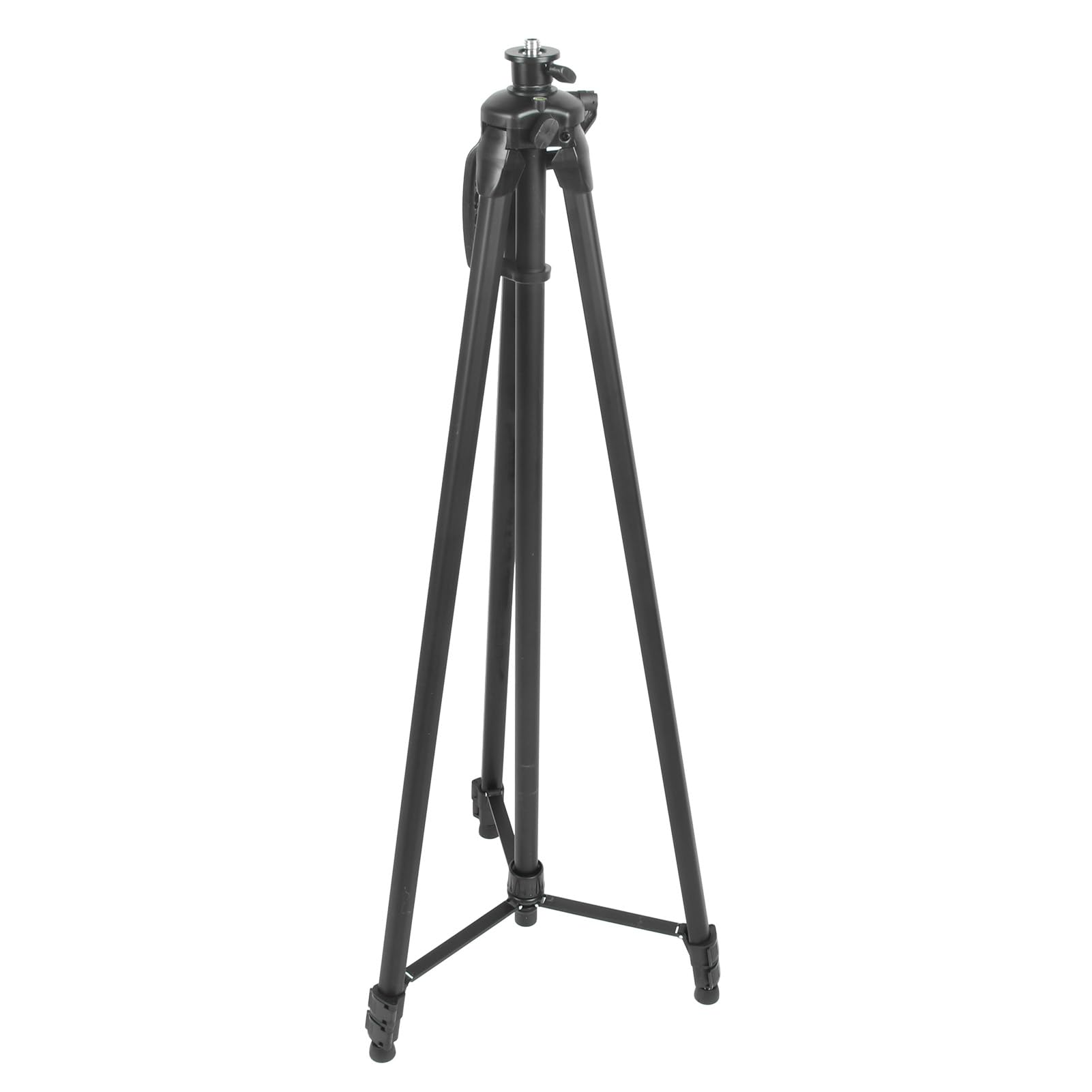 Trípode de Encuesta de Aluminio, Trípode de Nivel de Aluminio de 300 Cm de Servicio Pesado con Estabilizador de 360 ​​°, Trípode de Encuesta Ajustable para la Construcción,