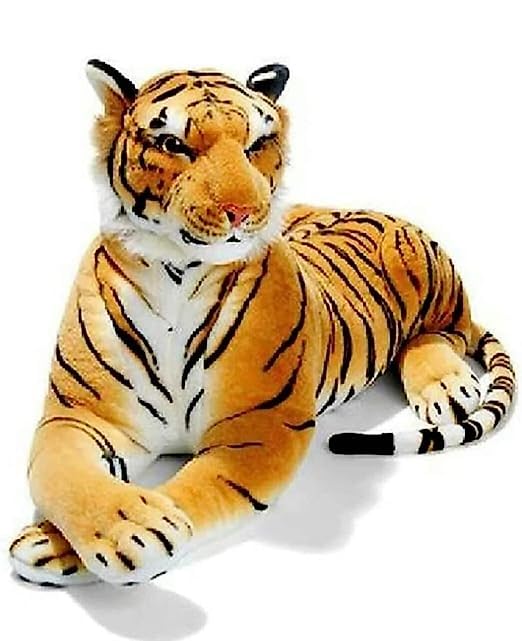 Tiger Soft Toy Animla Teddy Bear Car Decor Stuffed Plush Toy for Kids (40cm) (Tiger) (B0DF6MVZ4B) Amazon Price History, Amazon Price Tracker