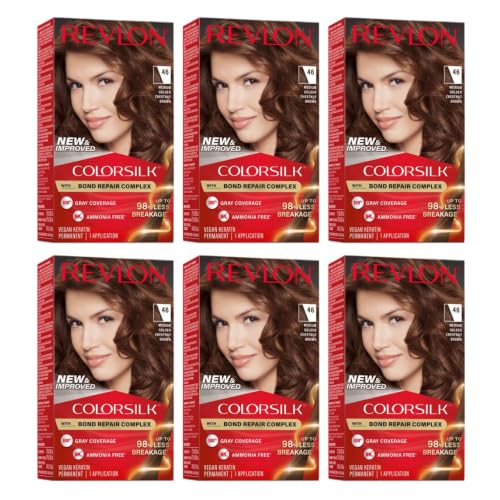 Revlon Colorsilk Medium Golden Chestnut Brown 46 miniatura 1