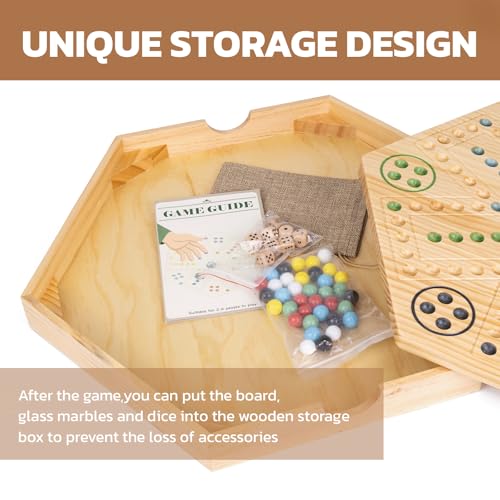 Wahoo Board Game de 20 pulgadas con caja y dados miniatura 5