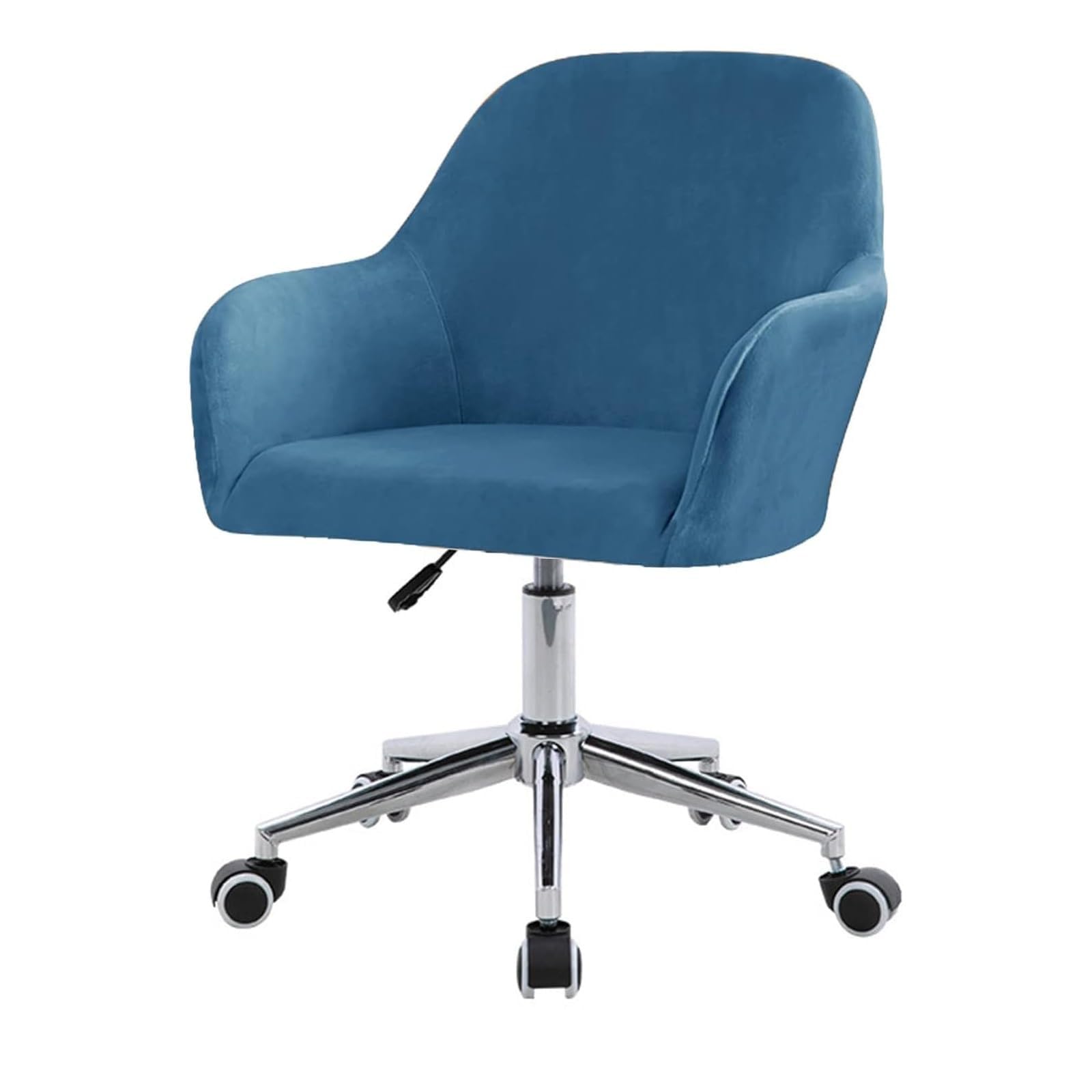 ZHUIYUAN Velvet Office/Computer Chair Slipcover with Arms, Modern Style Protector for Vanity, Dining Room, Living Room