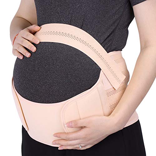 Maternity Belt, Lifecolor Belly Band, Belly Brace Pelvic and Lower Back Support Abdominal Binder for Pregnancy