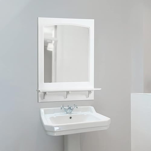 Miniatura 2 de Design House Espejo Concord, 24 x 31, blanco