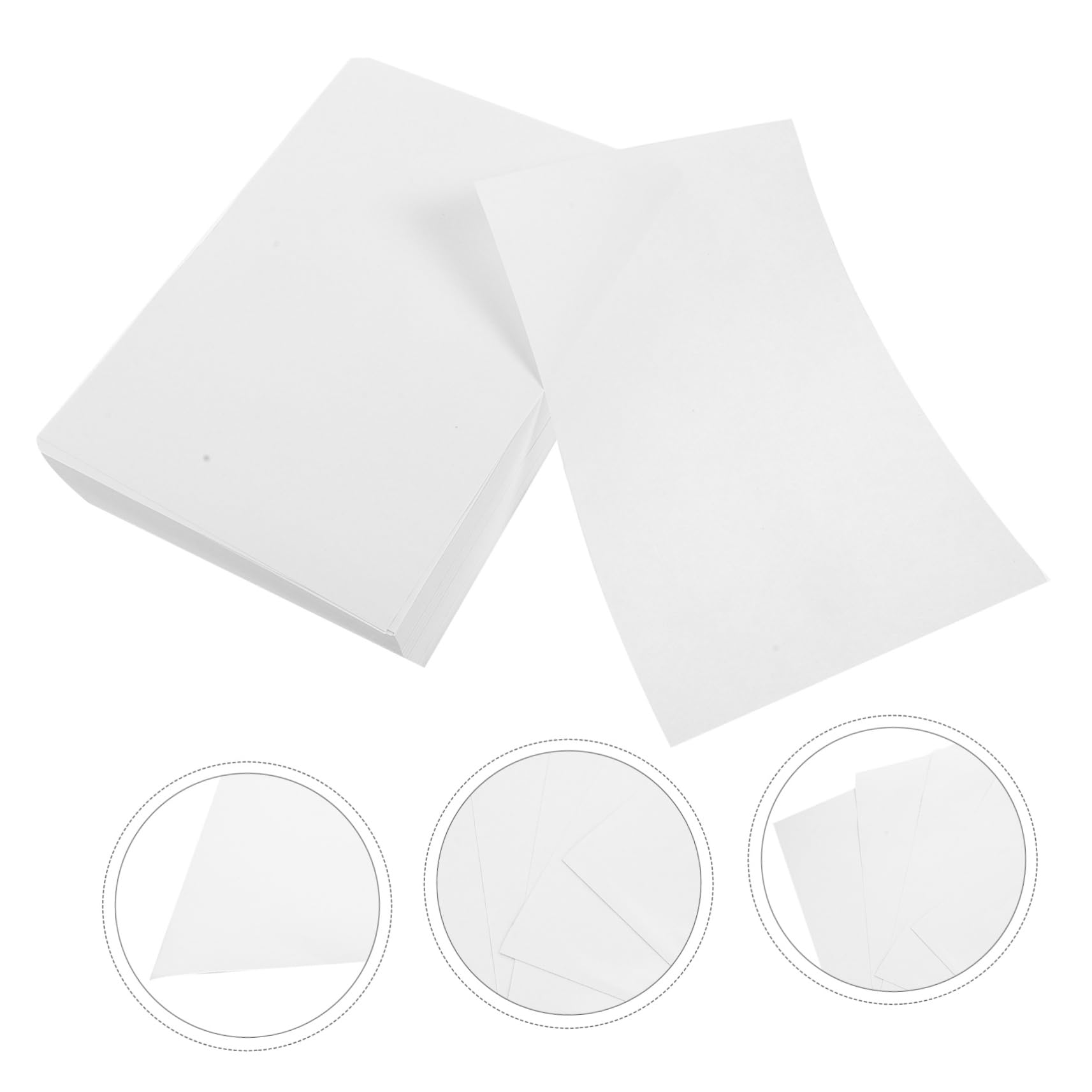 Gadpiparty Papier D'impression A5 70g 500 Feuilles Papier D'imprimante Épais Carton Blanc Pour Impression Impression Et Dessin Bureau École