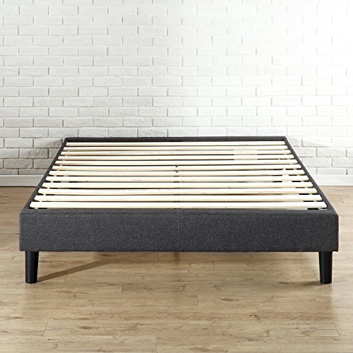 image for Zinus Curtis Essential Upholstered Platform Bed Frame, Full & Ultima 8