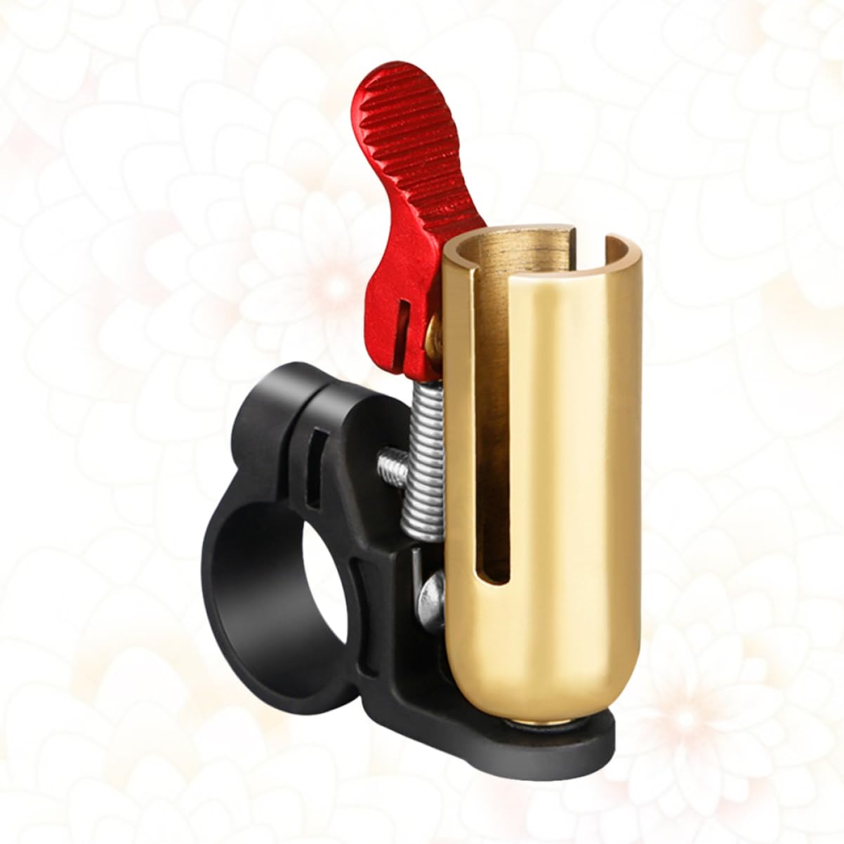 Totority Vintage Copper Bike Horn Cycling Alarm Ring Loud Crisp Sound for Mountain Road Bikes Durable Design Cycling Equipment Accessories Golden