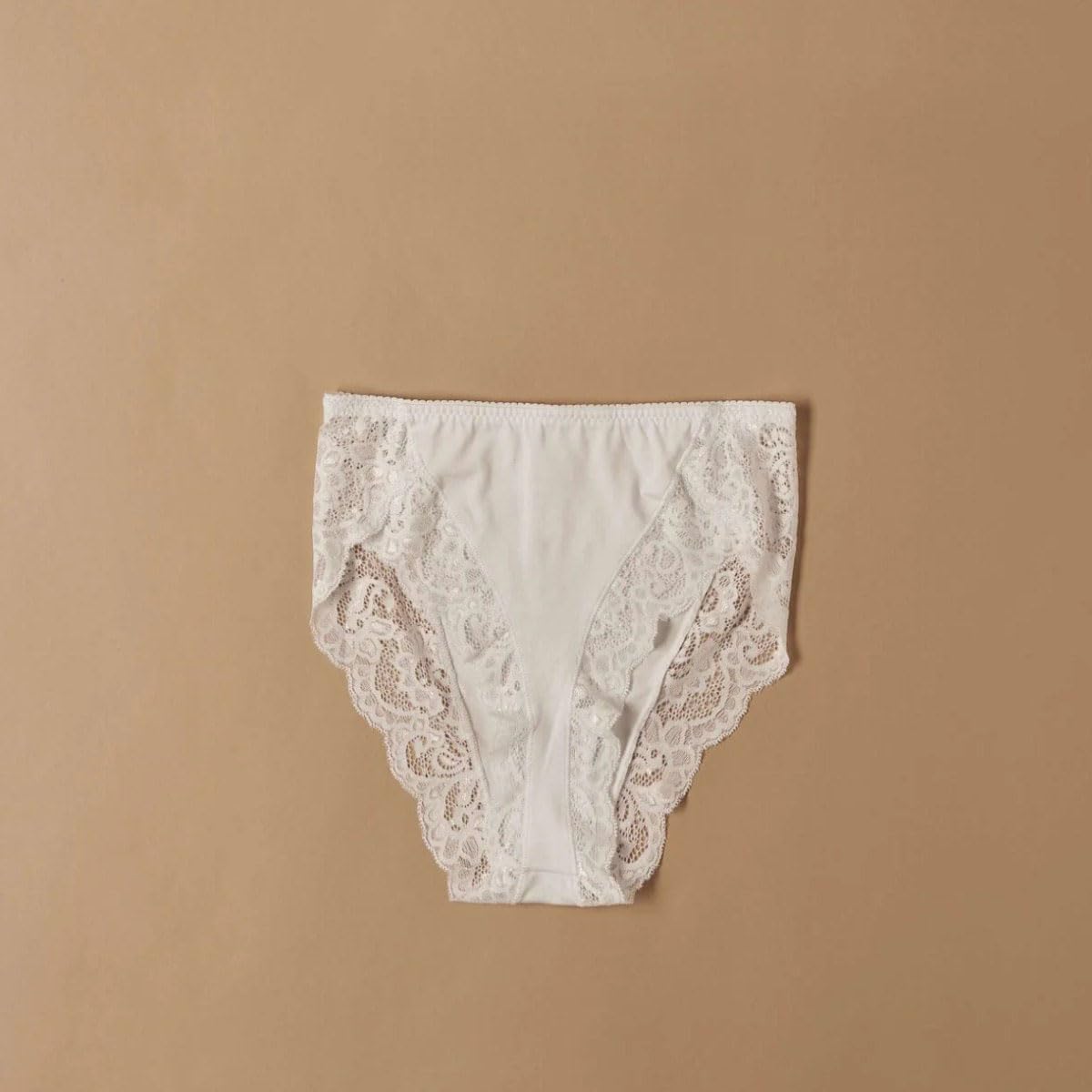 JADEA Damen-Slip aus Modal-Baumwolle, Angebot 6-12 Stück, Damen-Slip Midi, Damen-Slips mit Spitze Art. 530