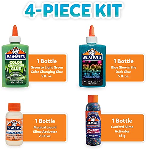 Snapklik.com : Elmers Glue Slime Kit, Dinosaur Night, Makes Color ...