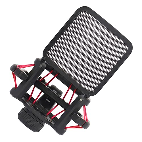 FAVOMOTO Practical Mic Cover Protective Mic Guard Microphone Protector Microphone Denoise Cover Microphone Filter Microphone Denoise Shield Microphone Accessories Portable Equipment Plastic