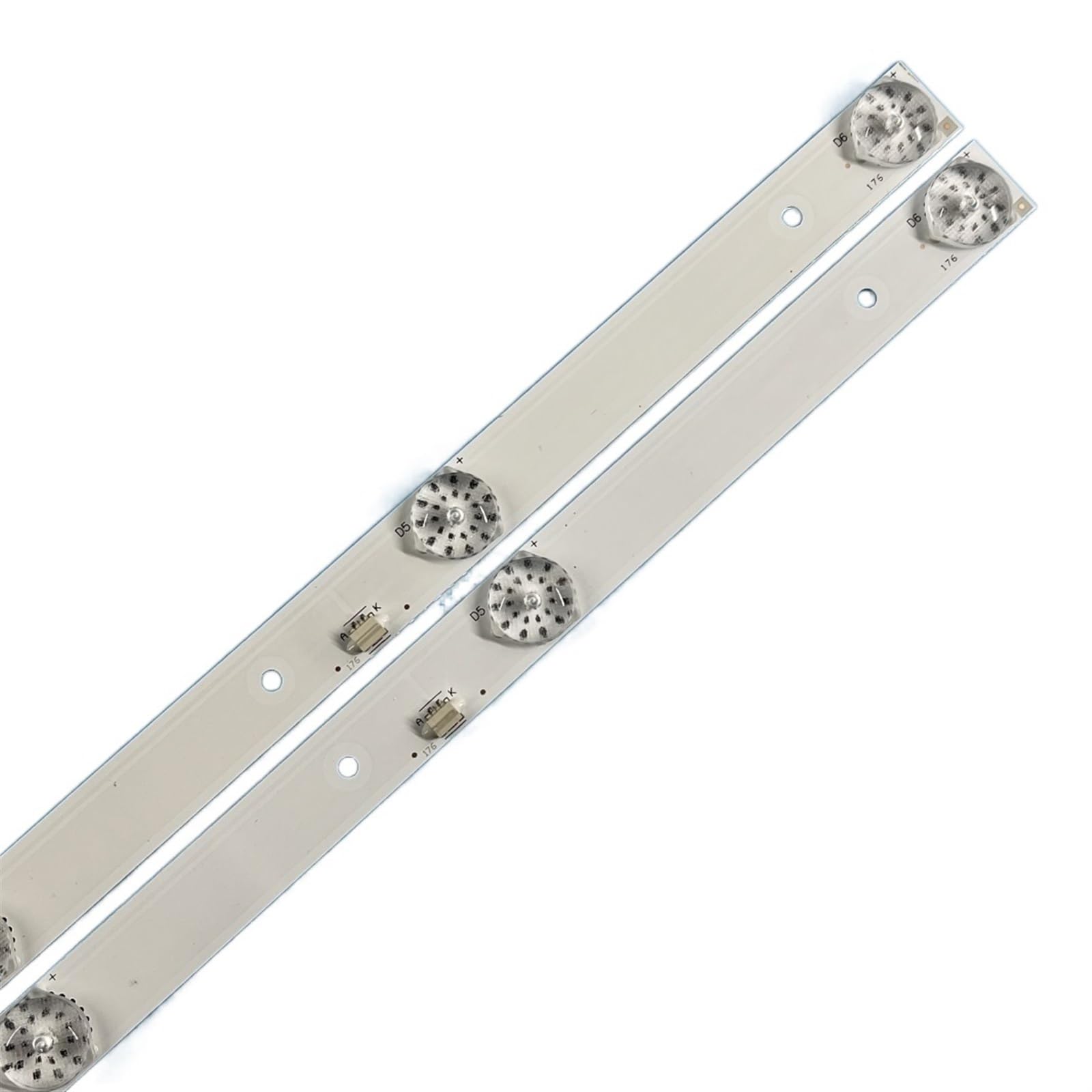 Bandes de rétro-éclairage LED TV NVT-32H103W, CC02320D562V08 320L(320E9) 2X6 6S1P 1210, règle de Bandes CC02320D562V04 32E9 2X6 16/3/18 560mm(4PCS 2TV)