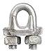 Chicago Hardware 23470 2 Clip, Galvanized, Forged, 2" Length, 1" Height, 1" Width