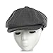 XIXIDIAN Fashion Newsboy Caps Mens Herringbone Flat Caps Women Men Painters Hats Soft Autumn Winter Caps Hats (Color : A, Size : 56-58cm)
