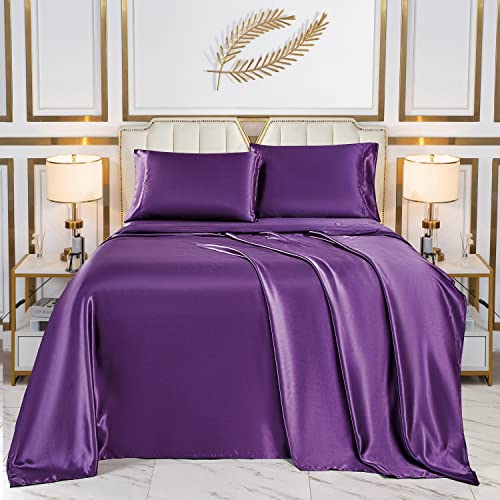 List of Ten Best Satin Sheets King Top Picks 2023 Reviews