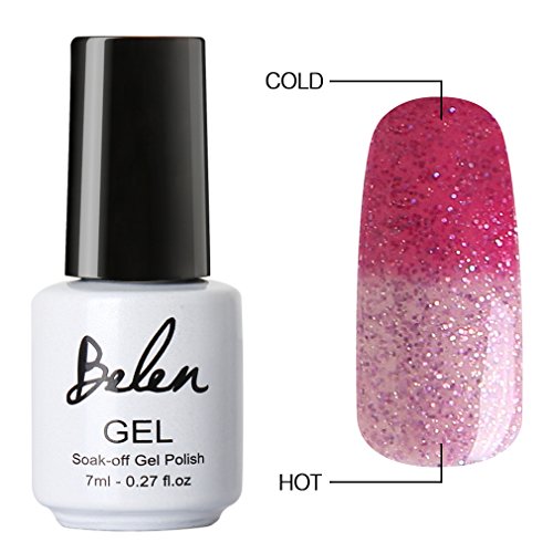 Belen Chameleon Thermal Colour Changing Gel Polish Soak Off Nail Art Manicure 5738