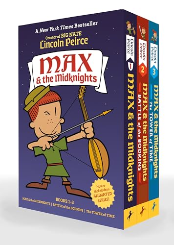 Cover of Max & the Midknights: Books 1-3