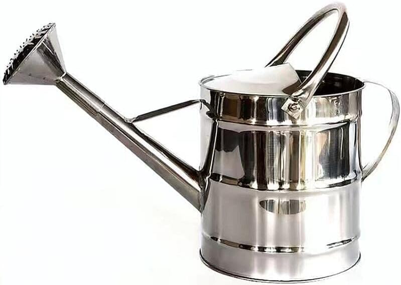 ステンレス鋼 園芸じょうろ 大容量 8L/12L 防錆粉体塗装 亜鉛メッキ 鉢植え用 植物用 散水ジョーロ (12L)