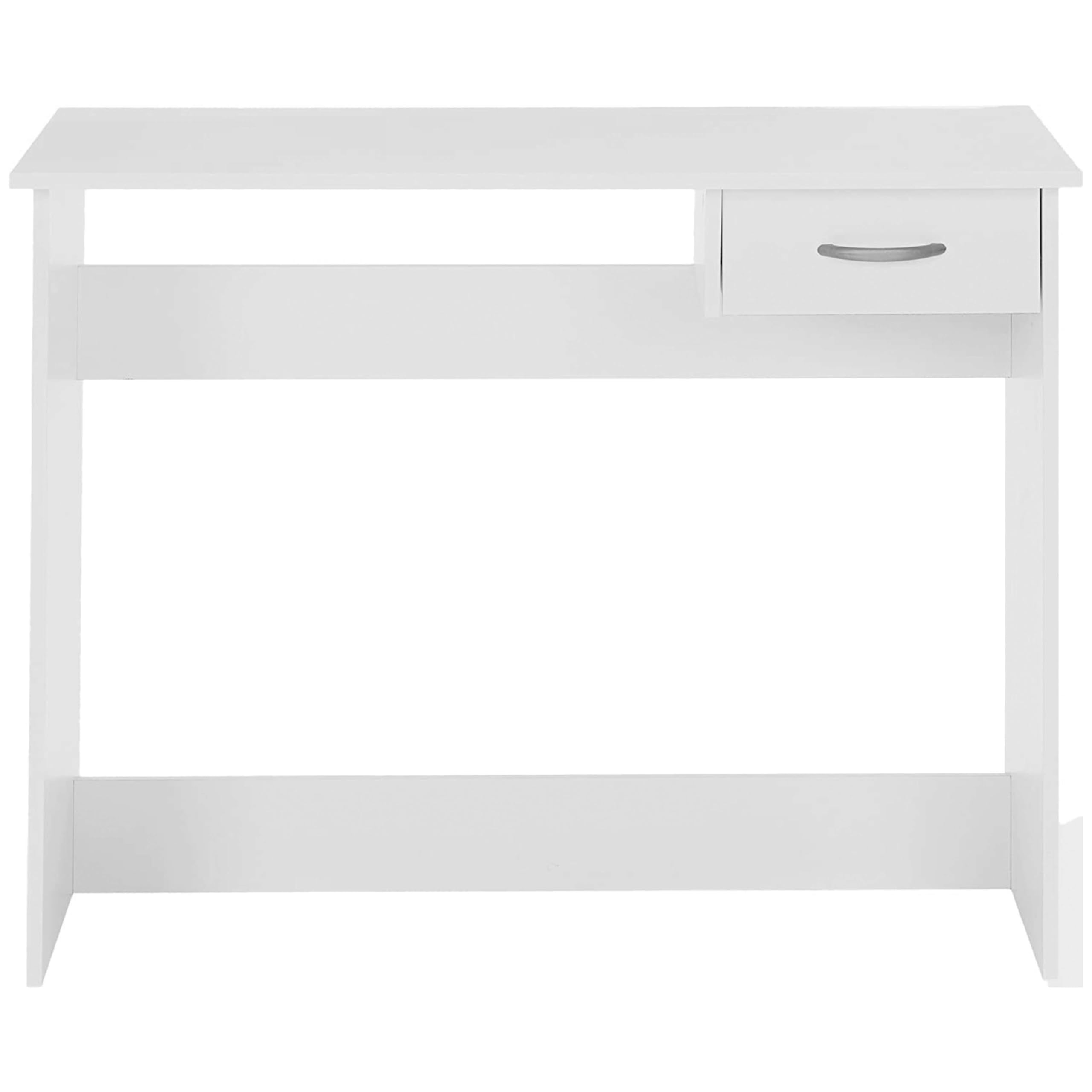 Escritorio Juvenil Dormitorio Estudio Color Blanco 101x77x50 cm