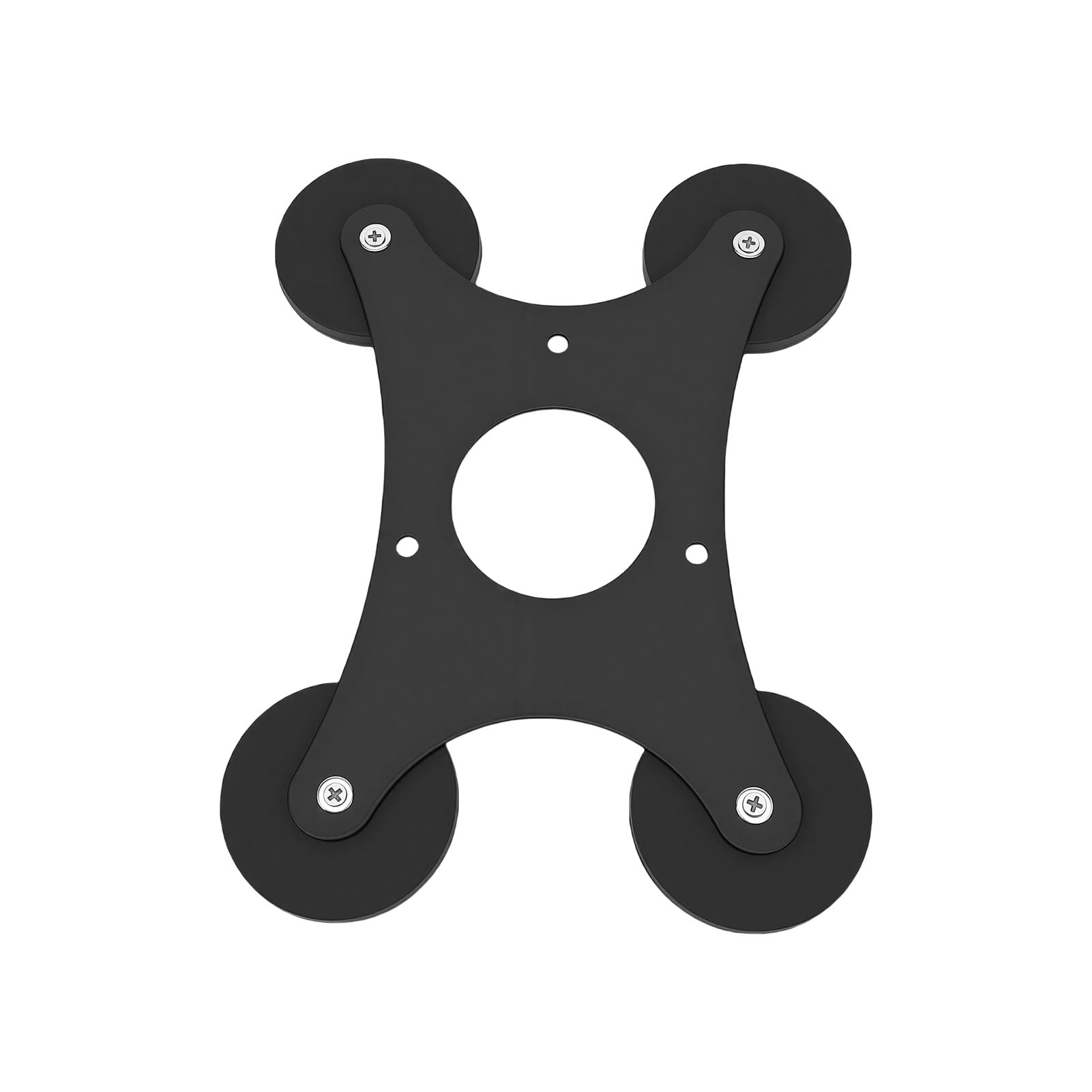 Generic Supporto Magnetico da Tetto per Auto Resistente da 240 Libbre per Adatto per Mini, Supporto per Antenna a Sgancio Rapido Senza Trapano per Veicolo, Fuoristrada in Lega di Alluminio per