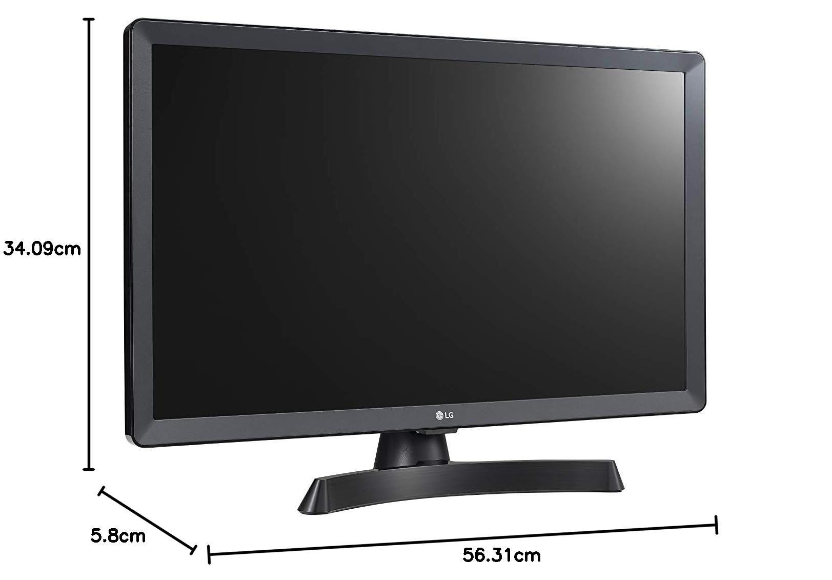 LG 24TL510S-PZ 24" (60 cm) | Monitor SMART TV LED IPS 16/9° | Risoluzione HD 1366 x 768 - WIFI