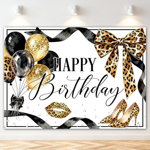 Fondo decorativo fiesta leopardo 7x5 pies miniatura 1
