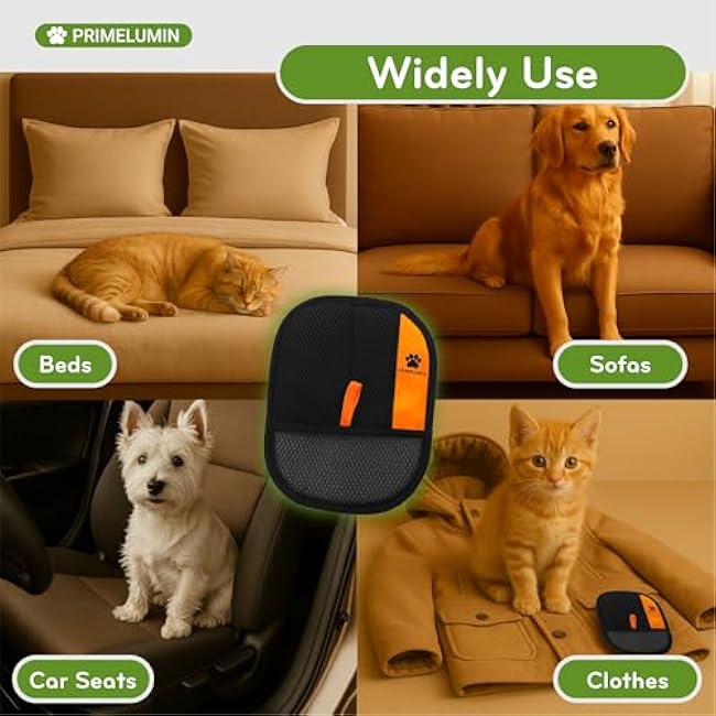 Pet Hair Removal Glove for Dogs & Cats,Newly Upgraded with Reinforced Stitching and Premium Fabric,Reusable Electrostatic Pet Hair Remover for Furniture, Carpet, Clothing,Car Seat & Curtain-hm5lZy1j