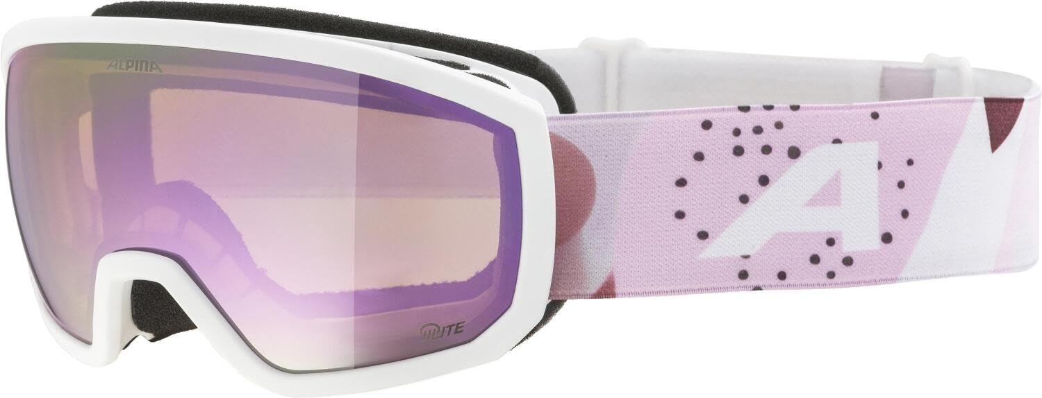 ALPINA Unisex Kinder Scarabeo Jr. Q-lite Skibrille (1er Pack)