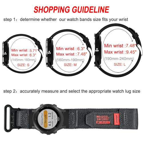 Image of SMITHA Compatible with Garmin Forerunner 235, Rugged Replacement Watch Band Strap Wristband for 220 /230 /235 /620 /630 /735XT /235 Lite Smart Watch for Women Men